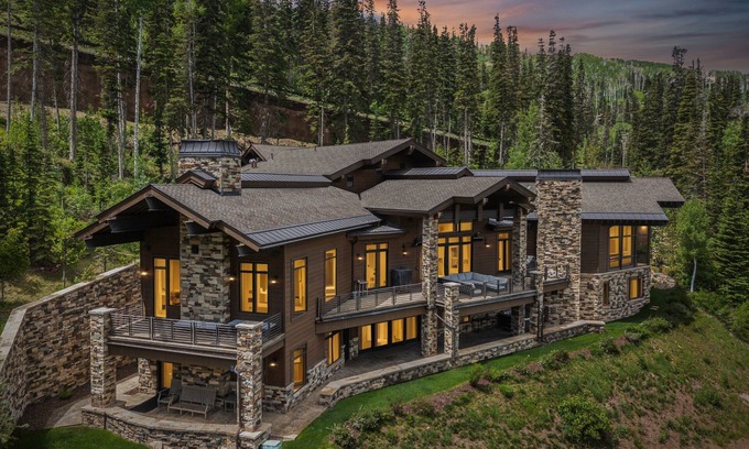 Park City Ski Chalet | Park City Luxury, Ski in Ski out, Hot Tub, Theater, Stunning Views, The Colony Retreat