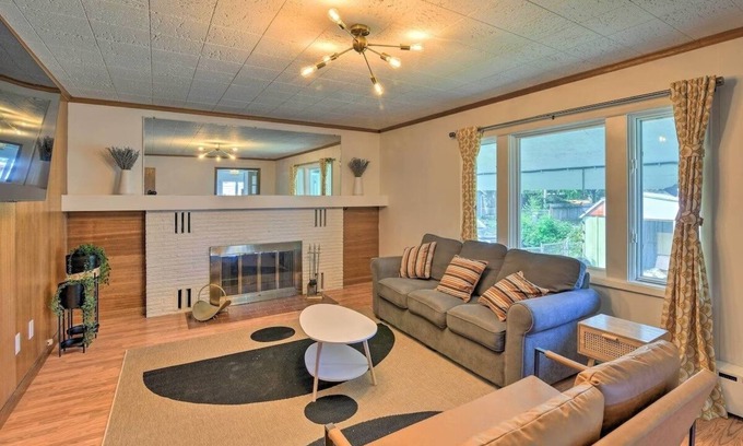 Downtown Anchorage House | Parkstrip Place, Pet Friendly Downtown Home by RedAwning