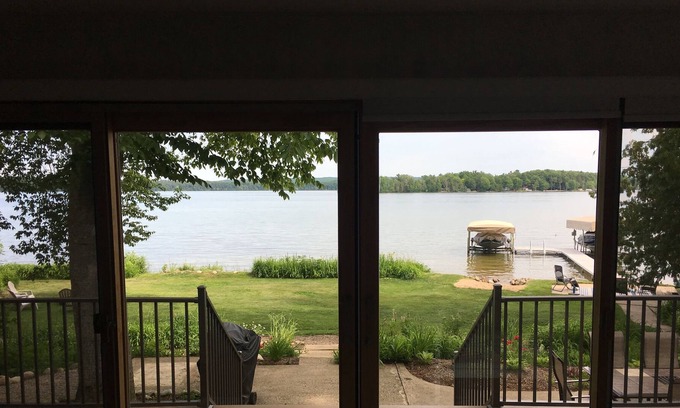 Interlochen Cottage | Peaceful Waterfront Cottage, great views, large lot