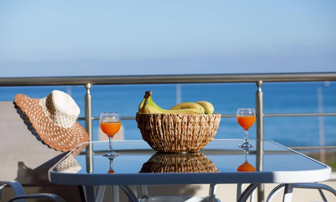 Sfakaki Apartment | Peach- Sea View Exclusive Maisonette