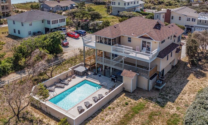 Southern Shores House | Penny Swan - Wake up to beautiful ocean views from this oceanside 7BR home w/Private Pool!