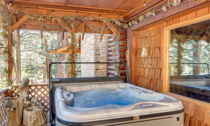 Vallecito House | Pet-Friendly Bayfield Cabin with Game Room and Hot Tub