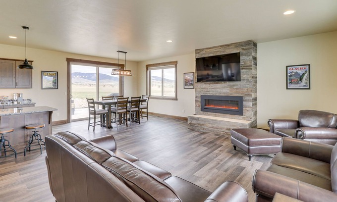 Polson House | Pet-Friendly Polson Home w/ Mountain Views!