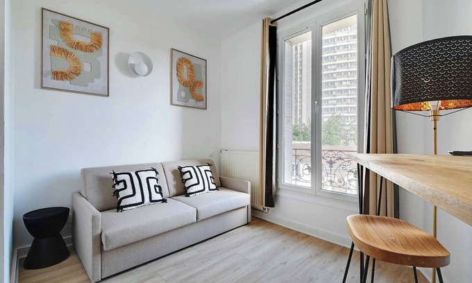 Malakoff Apartment | Pleasant Studio - 2P - Gateway to Paris/Malakoff