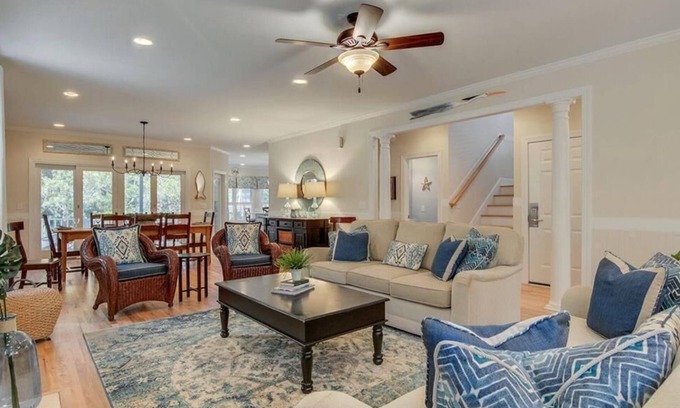 Isle of Palms House | Poet's Place at 6 Grand Pavilion|Roof Top Deck with Ocean View|Beautiful Interior|Grand Pavilion .