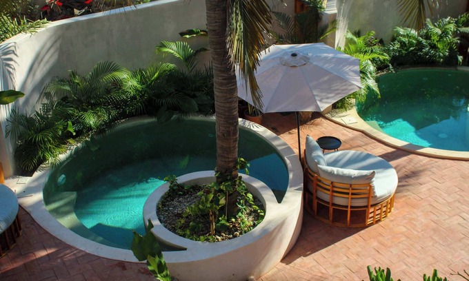 Santa Maria Apartment | Pool Garden View Loft | King Bed|Daily Clean|WiFi