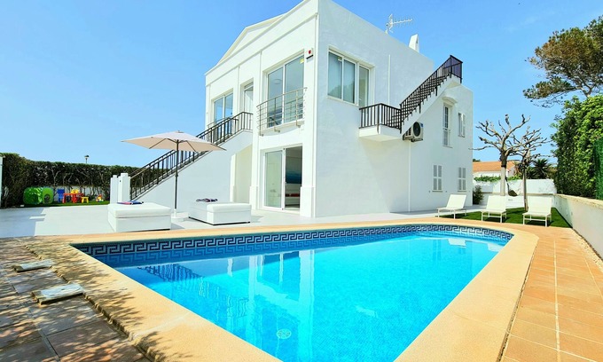 Cala Blanca Villa | PREMIUM VILLA, quality, beachfront, sea views. Tourist Licensing ET 1163 ME