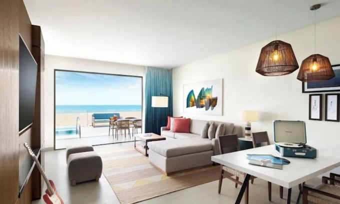 Los Cangrejos II y III Apartment | Presidential 2 BR Suite Hard Rock Hotel and resort in Cabo San Lucas