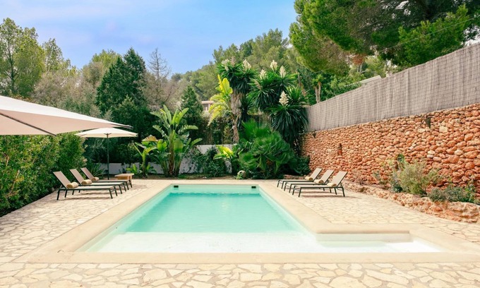 Es Cubells House | Private Villa with Sea View and Pool – Peaceful, Stylish, Ideally Located