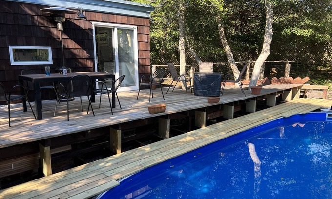 Fire Island Pines Cottage | Private 3BR 3BA Fire Island Cottage w/pool 4 min to harborl