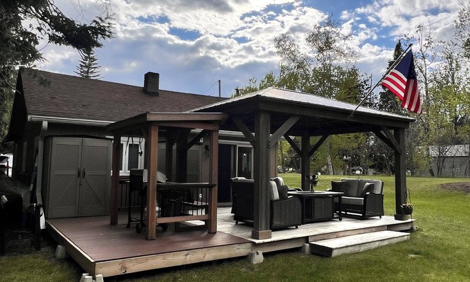 Grayling Cabin | Private and beautiful two bedroom cabin with non motorized access to lake.