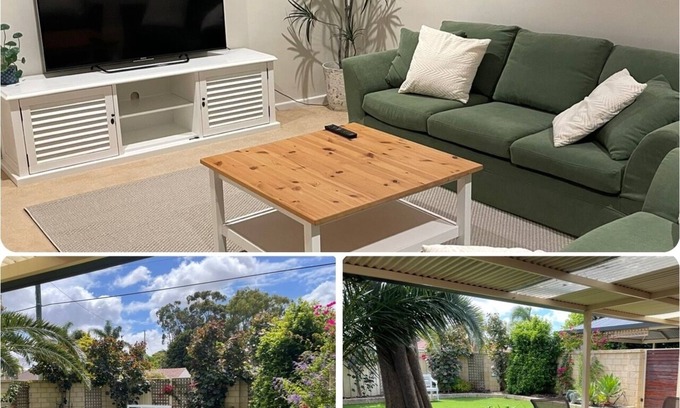 Kardinya House | Private and Secure, 3 bed 1.5 bath