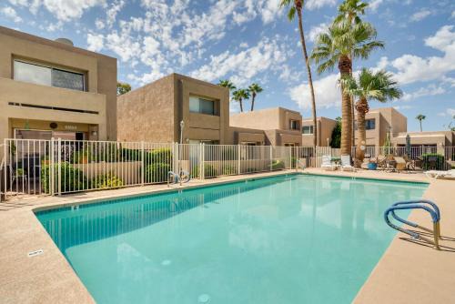 Fountain of the Sun House | Private Backyard Sunny Mesa Home with Pool Access