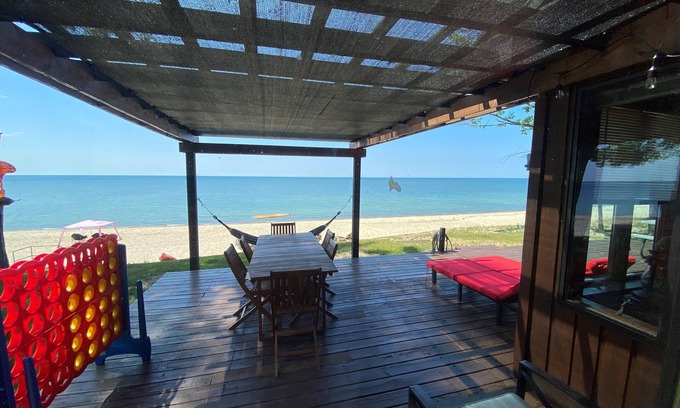 Port Austin Cottage | Private Beach Front, Cottage - Heart Rock Haven - Port Austin - Sunset Haven
