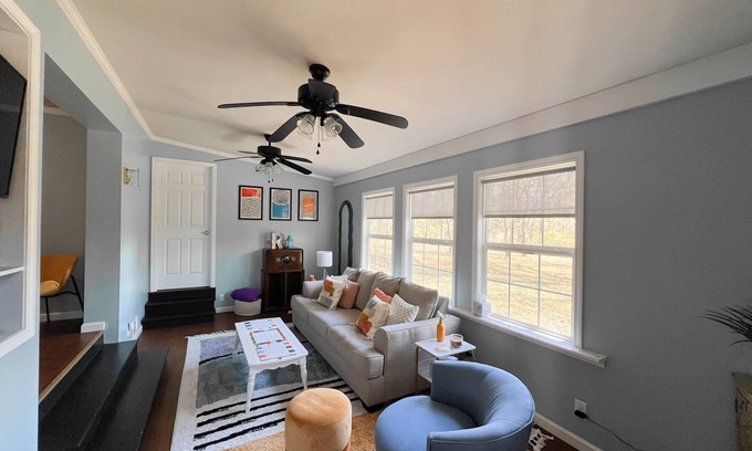 Coopertown Cabin | Private Cabin Near Nashville. Countryside home with city convenience.
