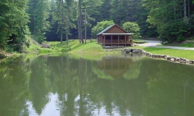 Brevard Cabin | Private Home on Former Summer Camp w/Trout Pond, Fields & More