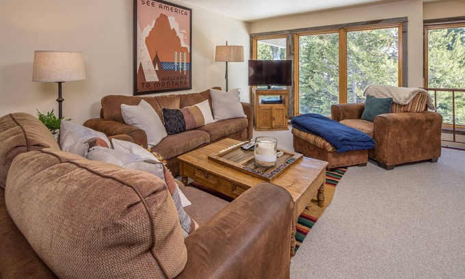 Big Sky Condo | Private Hot Tub, Across the road from Big Sky Resort - Stillwater Ski Escape