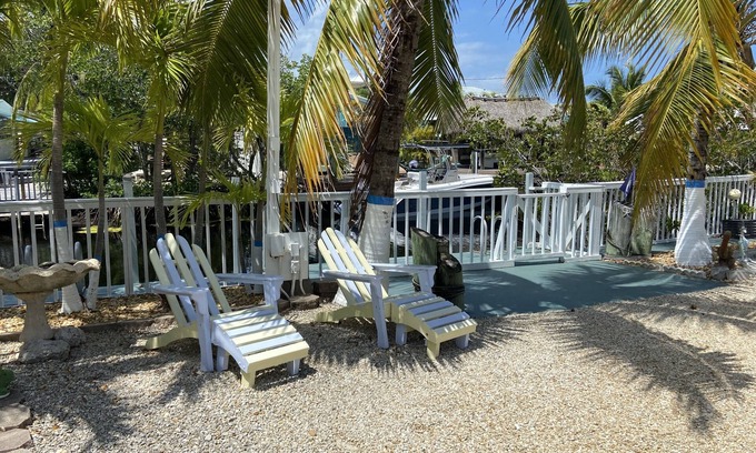 Key Largo House | Private Keys Getaway retreat, gated property located on a canal and cross creek.