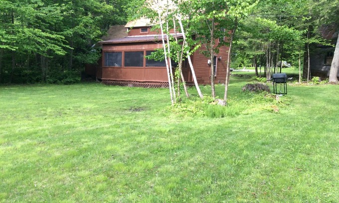 Piermont Cabin | Private Lakefront Camp on Beautiful Lake Armington