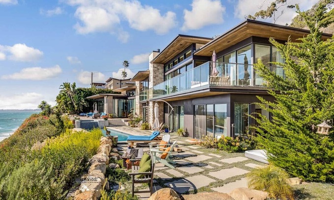 Santa Barbara House | Private Oceanfront Estate, Dream Views, Pool/Spa, Beach Access, Luxury Amenities