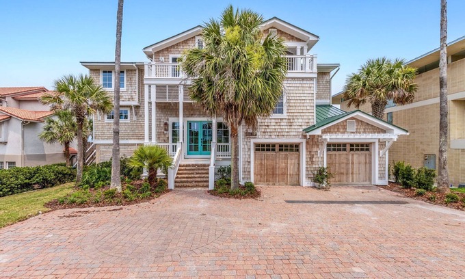 Fernandina Beach House | Private Pool, oceanfront, large multi-level home great for several families and space to spread out.