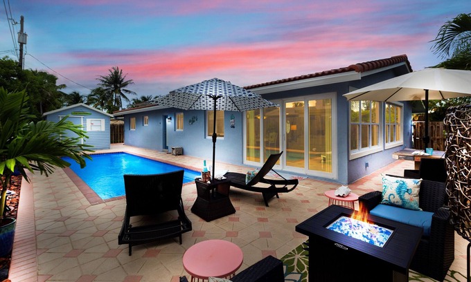 Pompano Beach House | Private tropical oasis in sunny South, Florida!