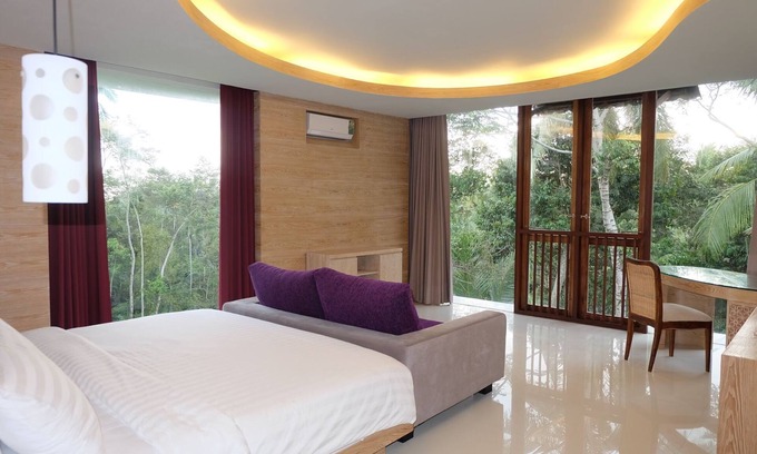 Melayang Villa | Private Two-Bedroom Ricefields View Villa Ubud