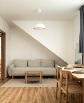 Cerna V Posumavi Apartment | Prostorný podkrovní apartmán s výhledem