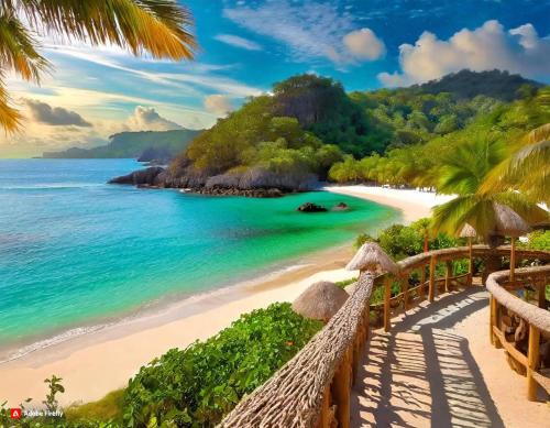 Tierra Bomba Island House | Punta Arena EcoHostal & EcoFit 01