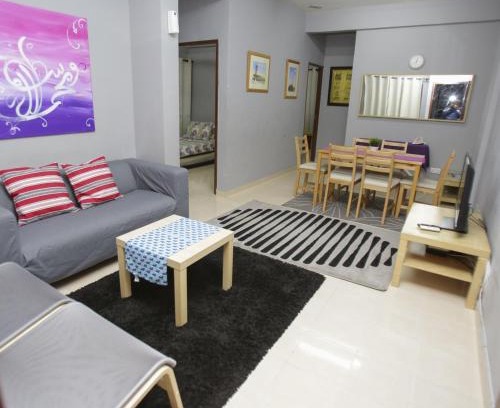 Putrajaya Apartment | Putra Harmoni Putrajaya (Tiny Suite, 3 AC Bedrooms, 1 Bath, WiFi, Ground Floor) by MRK