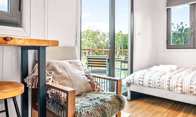 Hartley Other | QB, 1bath Tiny Home With Mountain View - "redbird"
