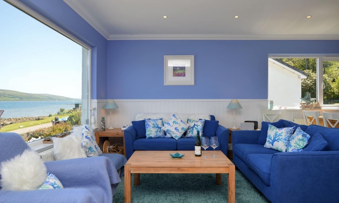 Tighnabruaich Cottage | Quiet and peaceful location this coastal retreat boasts spectacular sea views, sleeps 6