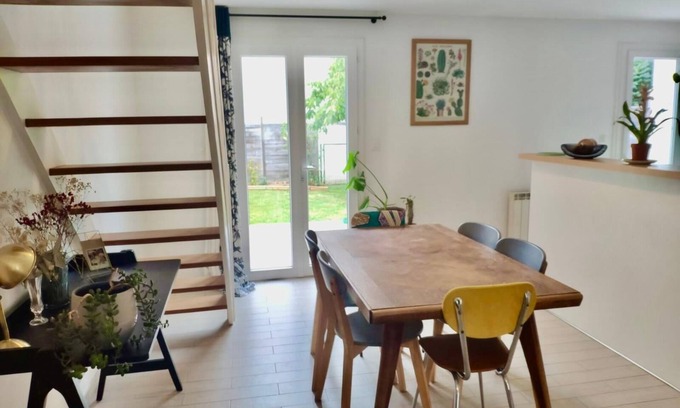 Saint-Jacques - Ripossiere House | Quiet house with garden, 2 minutes from a park and the banks of the Sèvre river