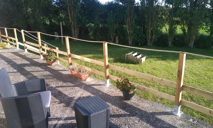 Planguenoual House | Quiet house with large garden and superb sea view