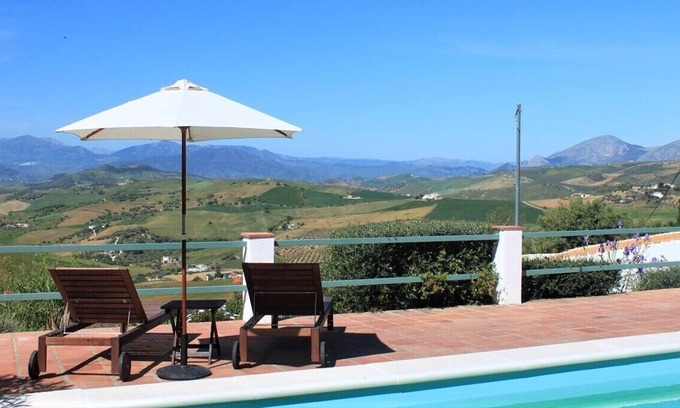 Antequera Cottage | Quiet rural villa with private pool and fabulous panoramic views