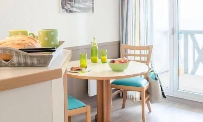 Trouville-sur-Mer Apartment | Résidence Pierre & Vacances Les Tamaris** - Studio for 4 people - 1 sleeping area - Terrace or balcony