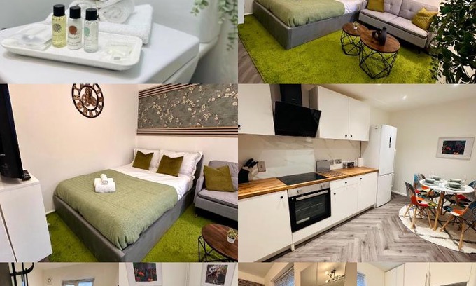 Cradley House | R2 - Private Room in a Newly renovated House with its own Kitchenette and Lounge in Birmingham - Quinton