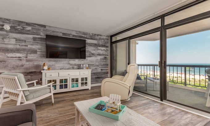 North Ocean City Condo | Renovated 2 BR 2 BA Ocean Front Condo with stunning views from two balconies