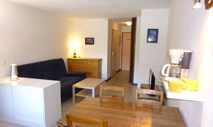 Brides-les-Bains Apartment | Renovated Studio with East-Facing Balcony, WiFi, and Parking in Brides-les-Bains