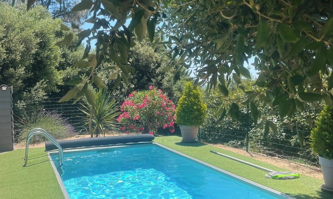 Rompon House | Rental in Ardèche with private swimming pool, not overlooked nature