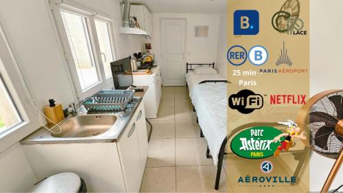Sevran Apartment | Repos Urbain Studio Netflix à 5 min du RER