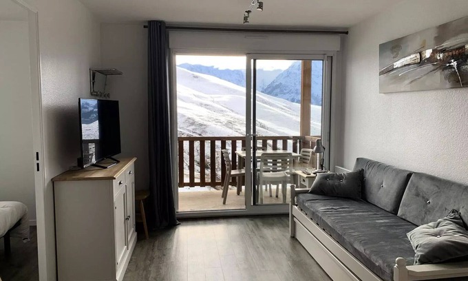 Peyragudes Apartment | Residence Royal Peyragudes Mp - T2/6pers -ROYAL 31B- Peyresourde