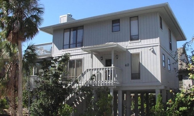 Captiva House | Resilient & Revitalized! Vacation home on stilts on Captiva Island.