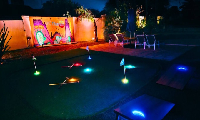 Paradise Valley Village House | Resort Style Living I Fresh Fruit I Heated Pool + Mini Golf I Luxe 4BR I