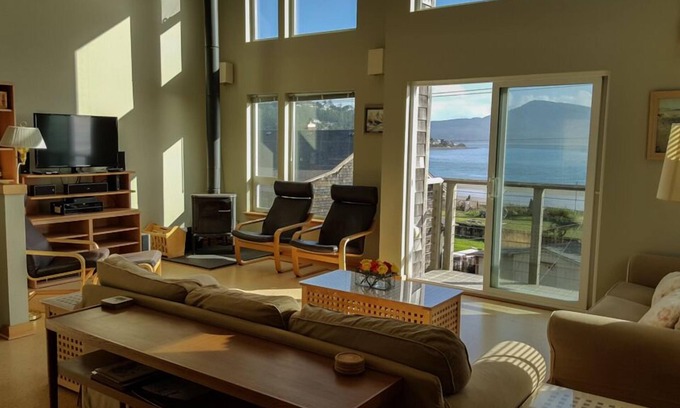 Netarts House | Right across from Bay and Ocean and just steps to the beach!