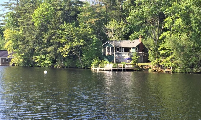 Moultonborough Cottage | Right on the water with great views!