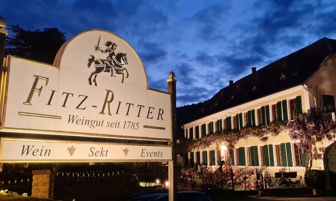 Bad Duerkheim Apartment | Ritterhof Suite at the Fitz-Ritter Winery - VDP/Organic