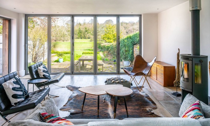 Letheringsett Cottage | River Cottage - flint cottage in rural village location with stylish interiors