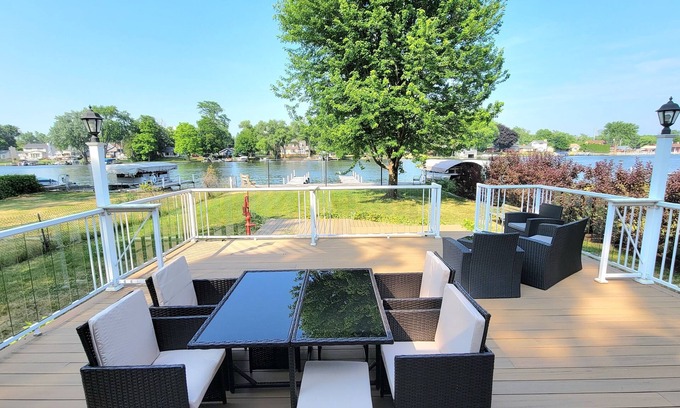McHenry House | Riverfront Charmer with Character & Entertainment