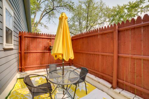 Niles House | Riverside Niles Retreat with Fire Pit and Grill!